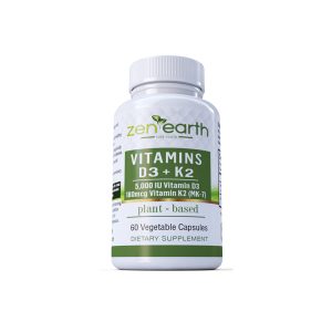 Vitamin D3 and K2 MK7 60 Count
